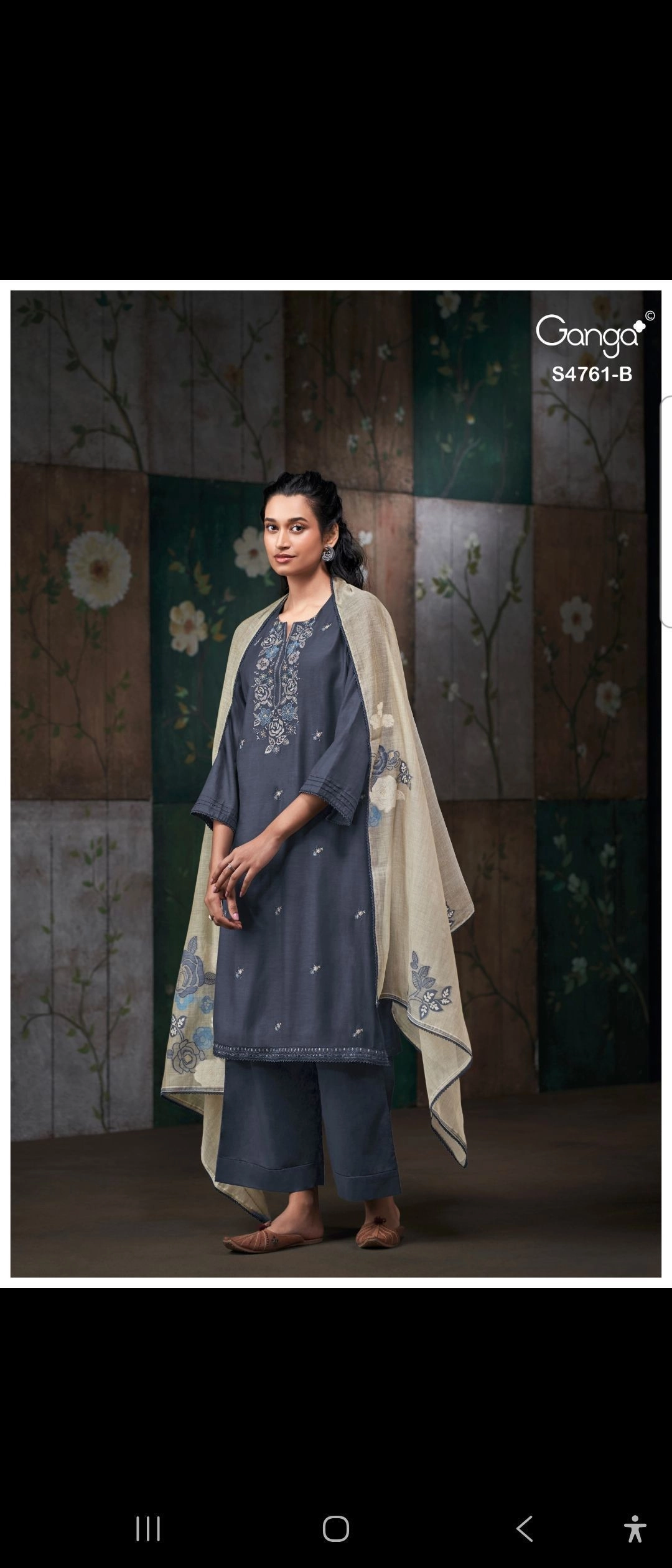Ganga-Kalista S4761 (Rs.1940 per piece: total 4 piece) 4