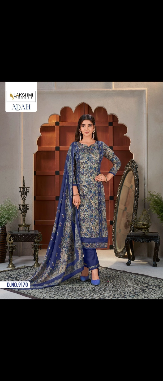 ADAH d.no 9159 (Rs.1525 per piece: total 4 piece)