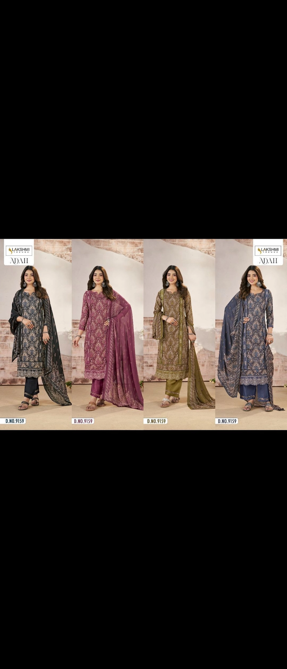ADAH d.no 9159 (Rs.1525 per piece: total 4 piece) 14