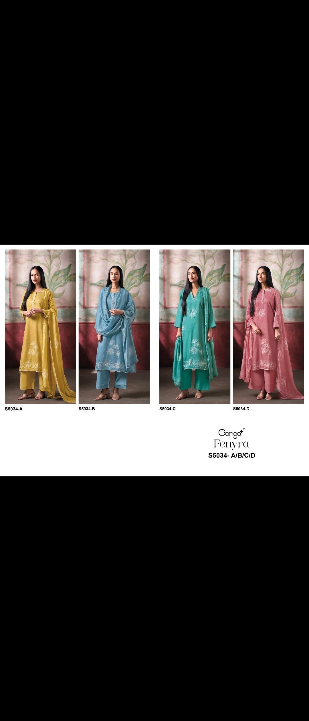 Ganga Fenyra S5034 ( Rs.1760 per piece: total 4 piece) 4