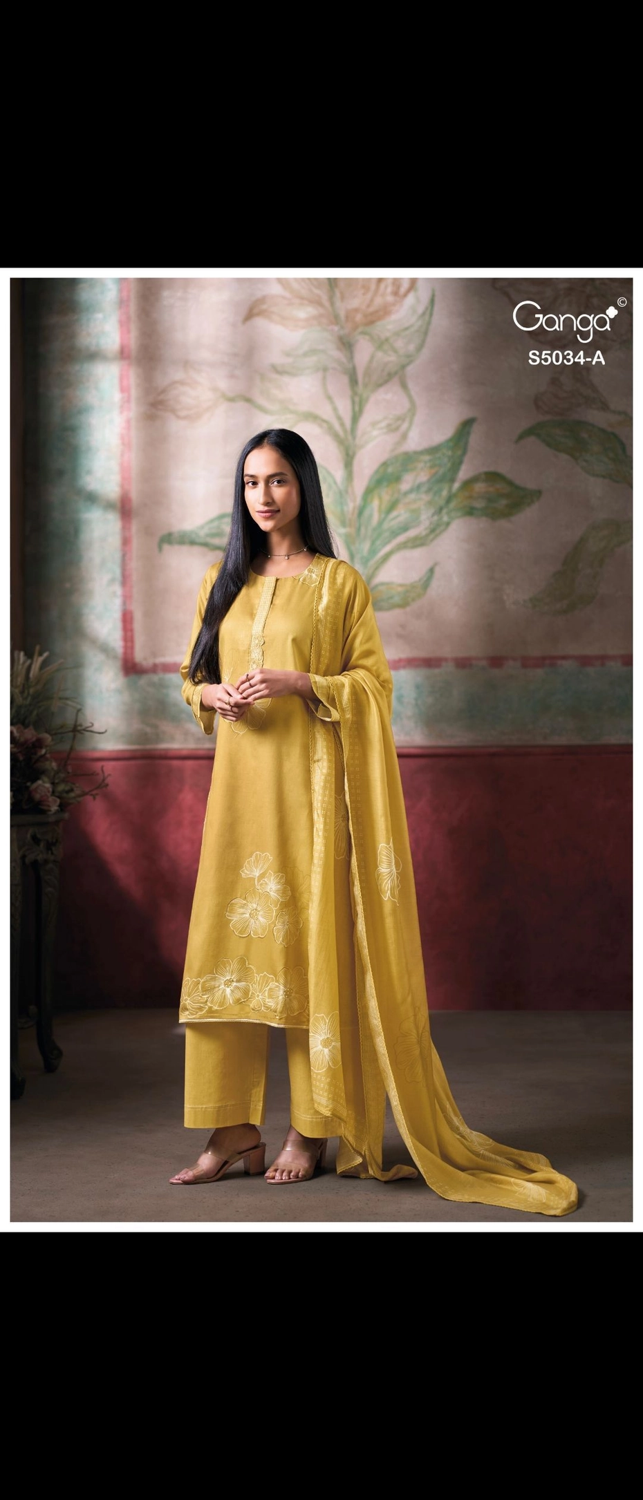Ganga Fenyra S5034 ( Rs.1760 per piece: total 4 piece) 5