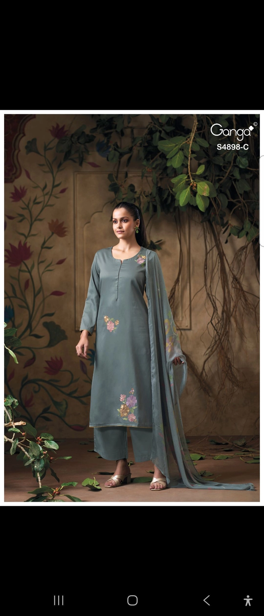 Ganga Ineza S4898 (Rs.1560 per piece: total 4 piece) 5
