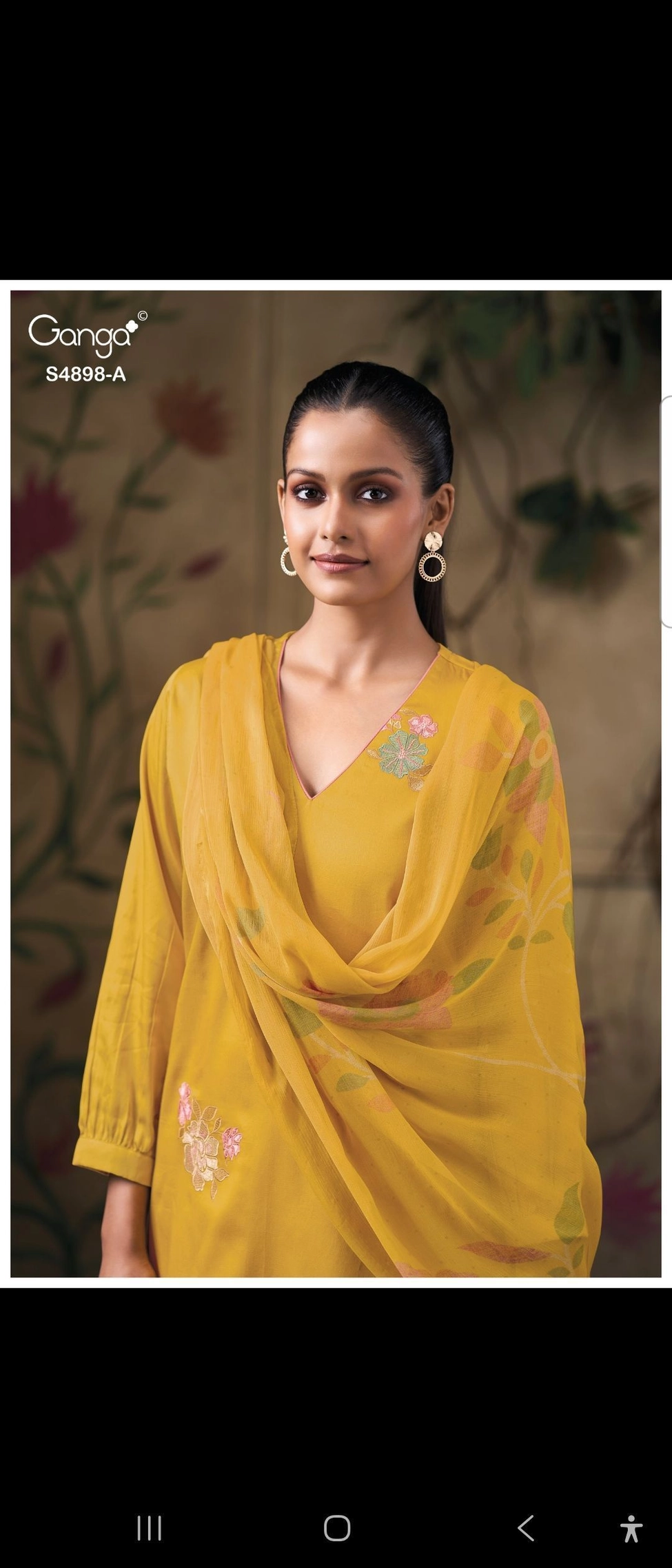 Ganga Ineza S4898 (Rs.1560 per piece: total 4 piece) 8