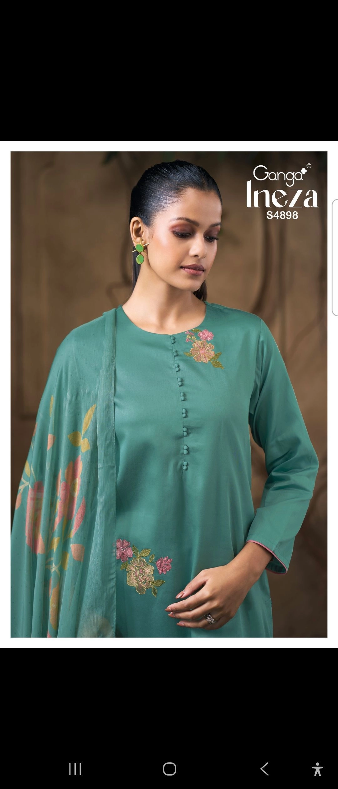 Ganga Ineza S4898 (Rs.1560 per piece: total 4 piece) 10