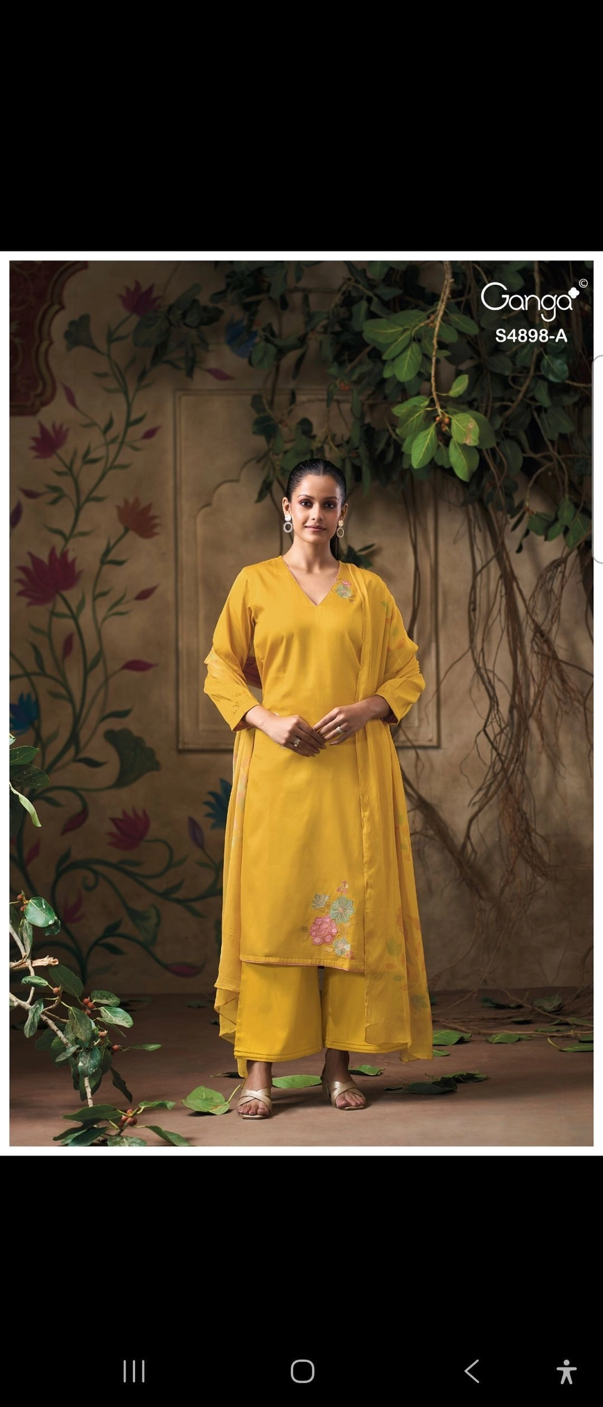 Ganga Ineza S4898 (Rs.1560 per piece: total 4 piece) 9