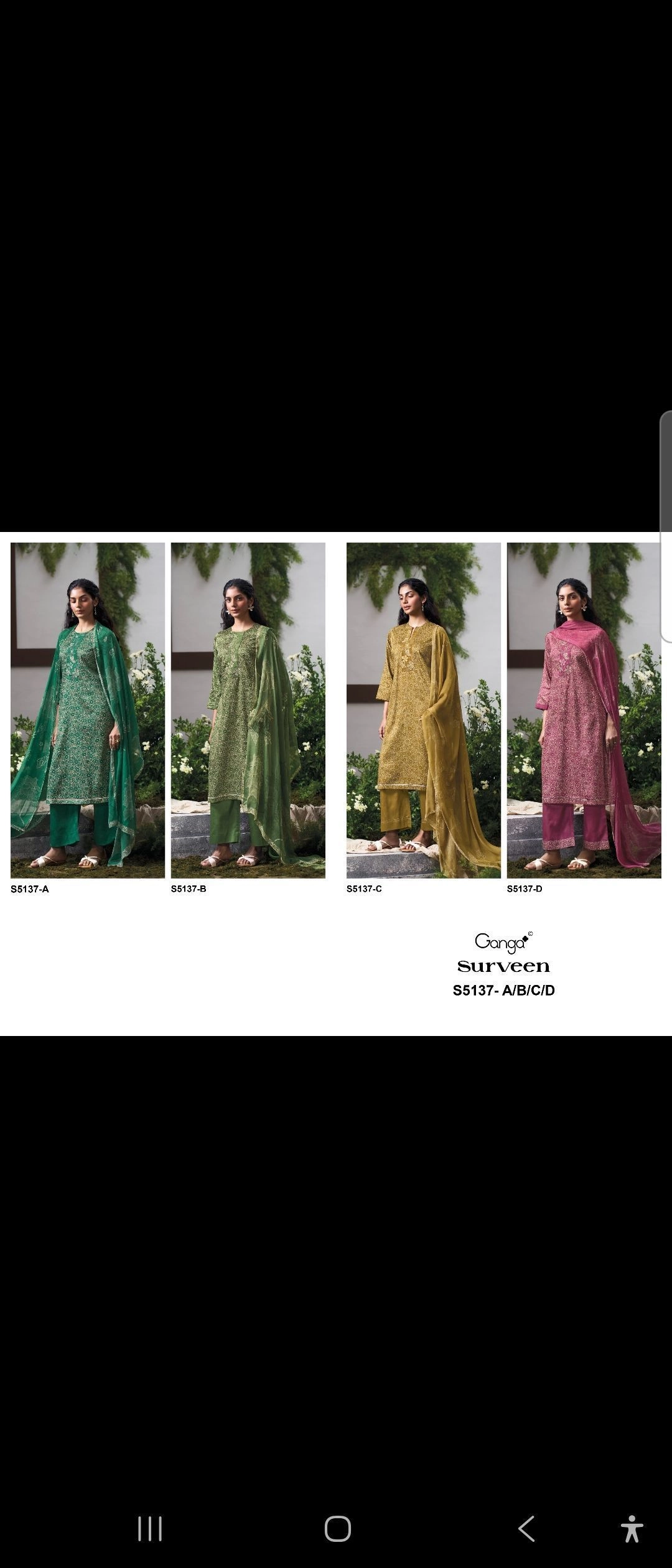 Ganga Surveen S5137 (Rs.1470 per piece:total 4 piece) 5