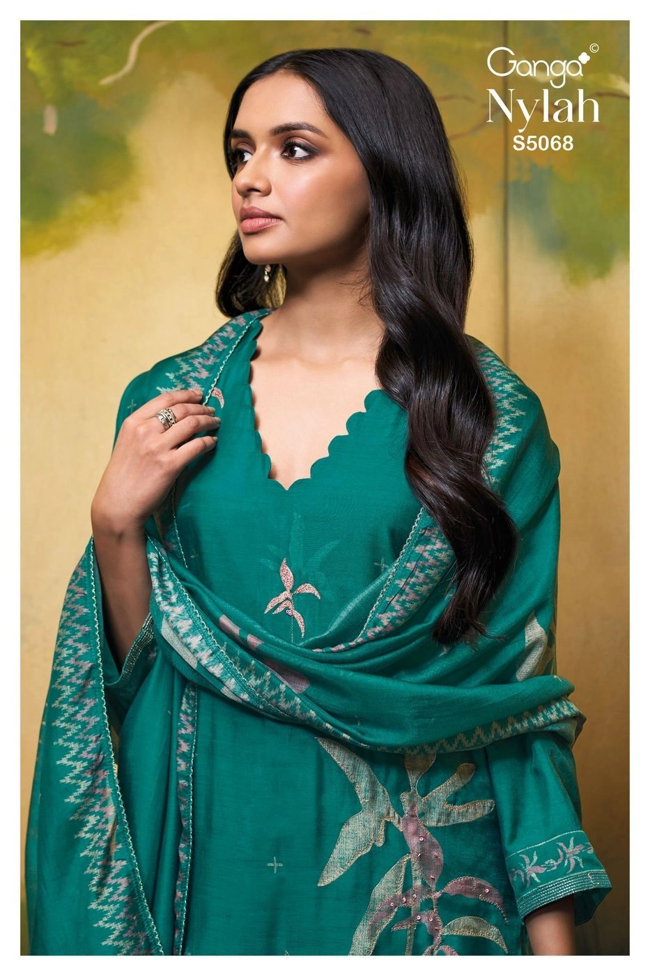 Ganga Nylah S5068 (Rs.2090 per piece:total 4 piece) 3