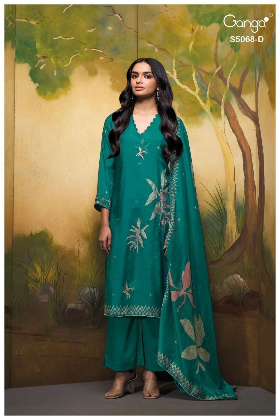 Ganga Nylah S5068 (Rs.2090 per piece:total 4 piece) 7