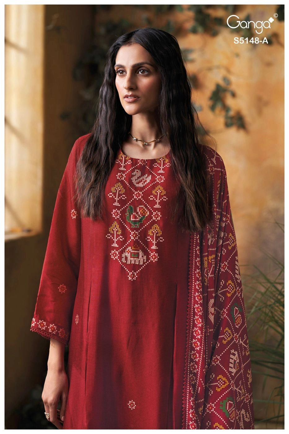 Ganga Nylah S5068 (Rs.2090 per piece:total 4 piece) 8