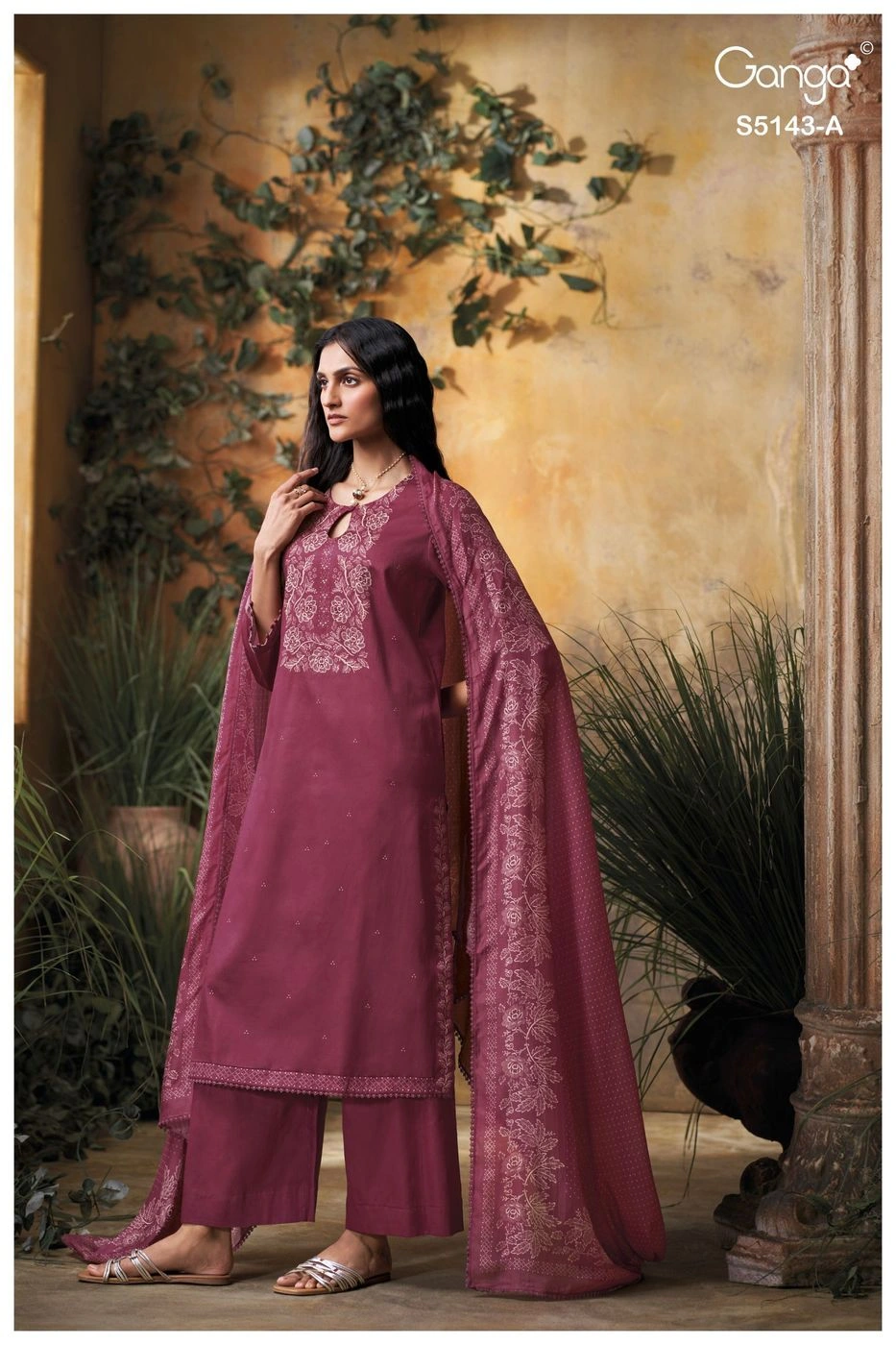 Ganga-urvita S5143(Rs.1760 per piece: total 4 piece) 1