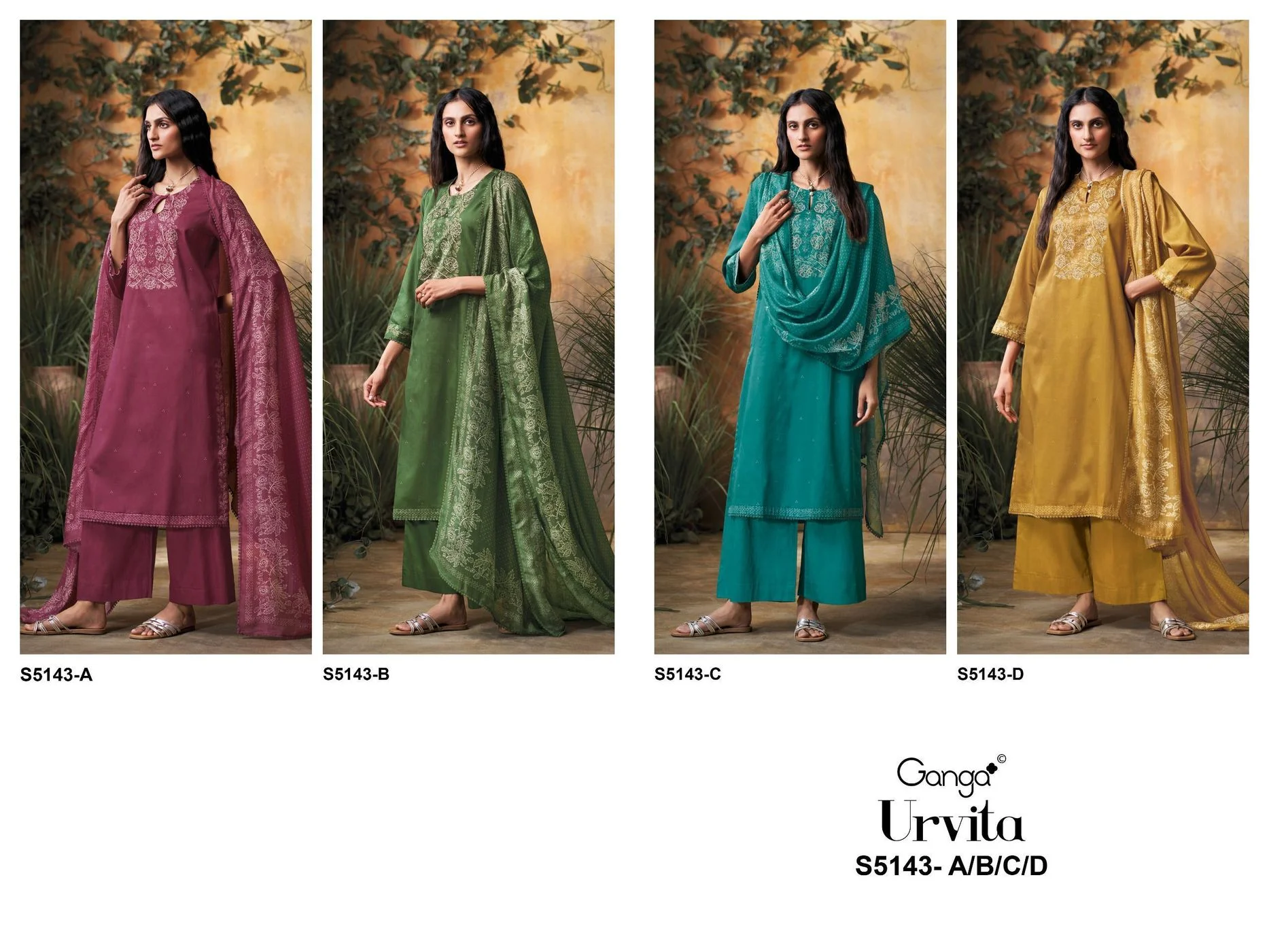 Ganga-urvita S5143(Rs.1760 per piece: total 4 piece) 10