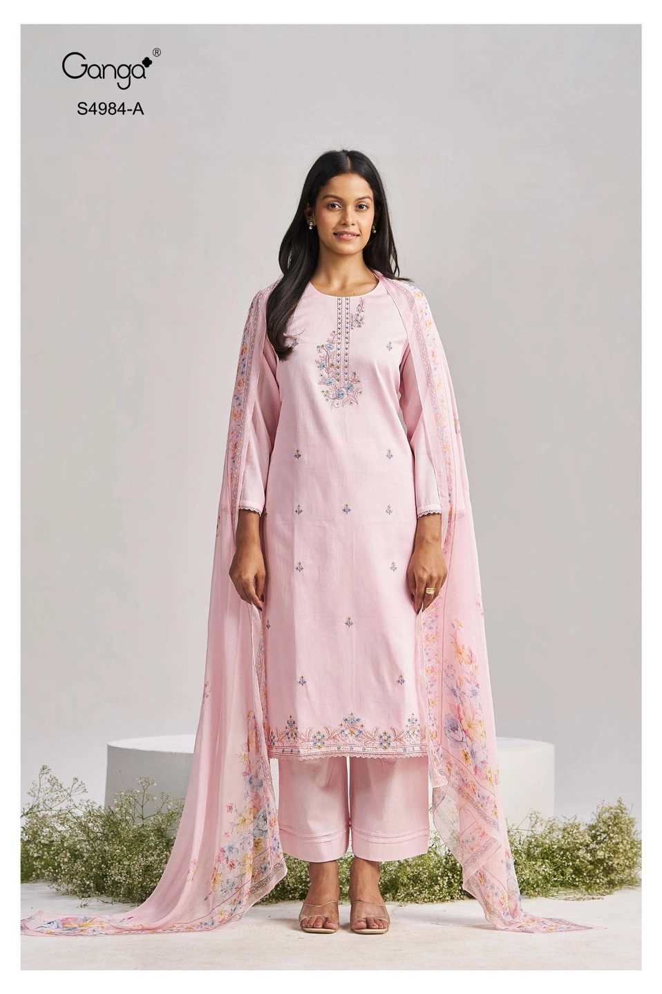 Ganga-Lishka S4984(Rs.1560 per piece: total 3 piece) 1