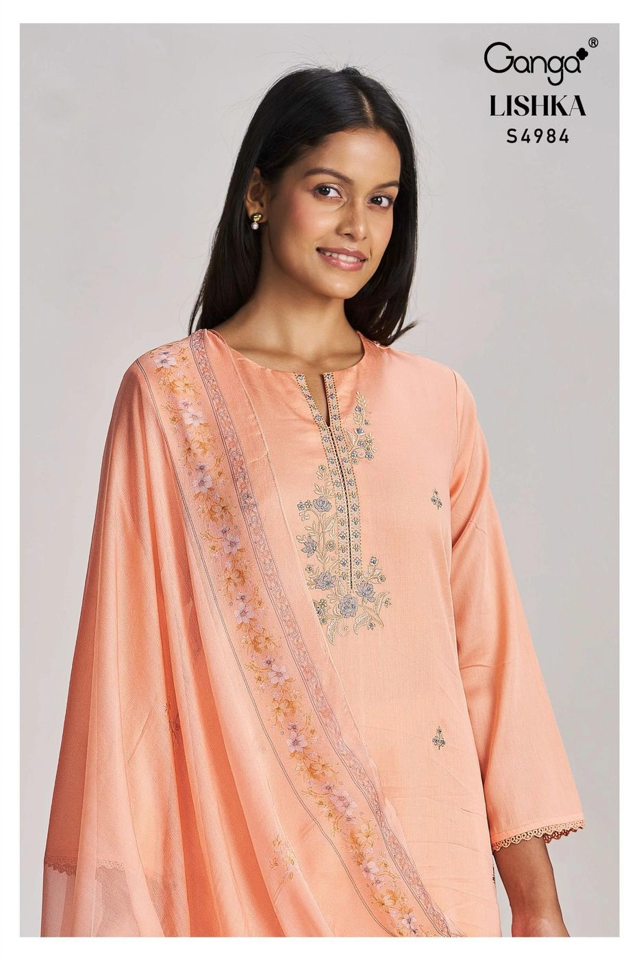 Ganga-Lishka S4984(Rs.1560 per piece: total 3 piece) 3
