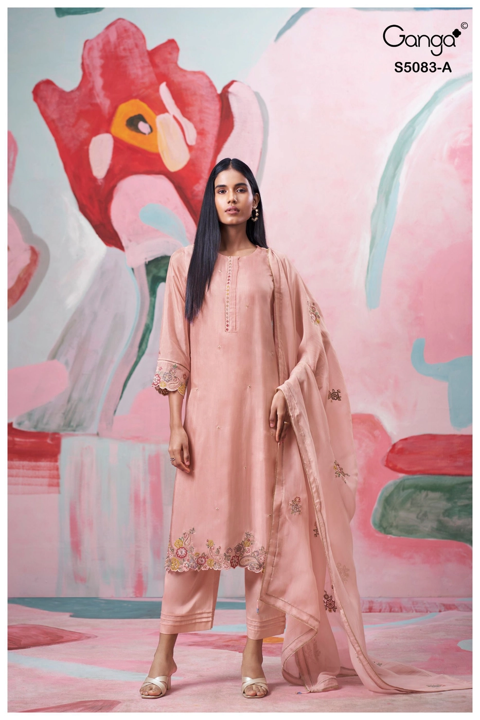 Ganga-Fashiya S5083(Rs.2795 per piece: total 2 piece) 2