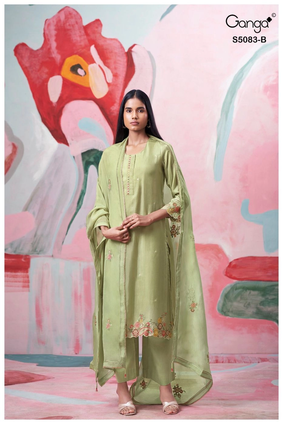Ganga-Fashiya S5083(Rs.2795 per piece: total 2 piece) 7