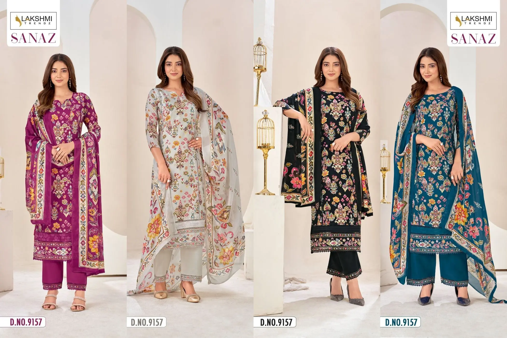 Lakshmi Trendz-Sanaz(Rs.1745 per piece:total 4 piece) 5