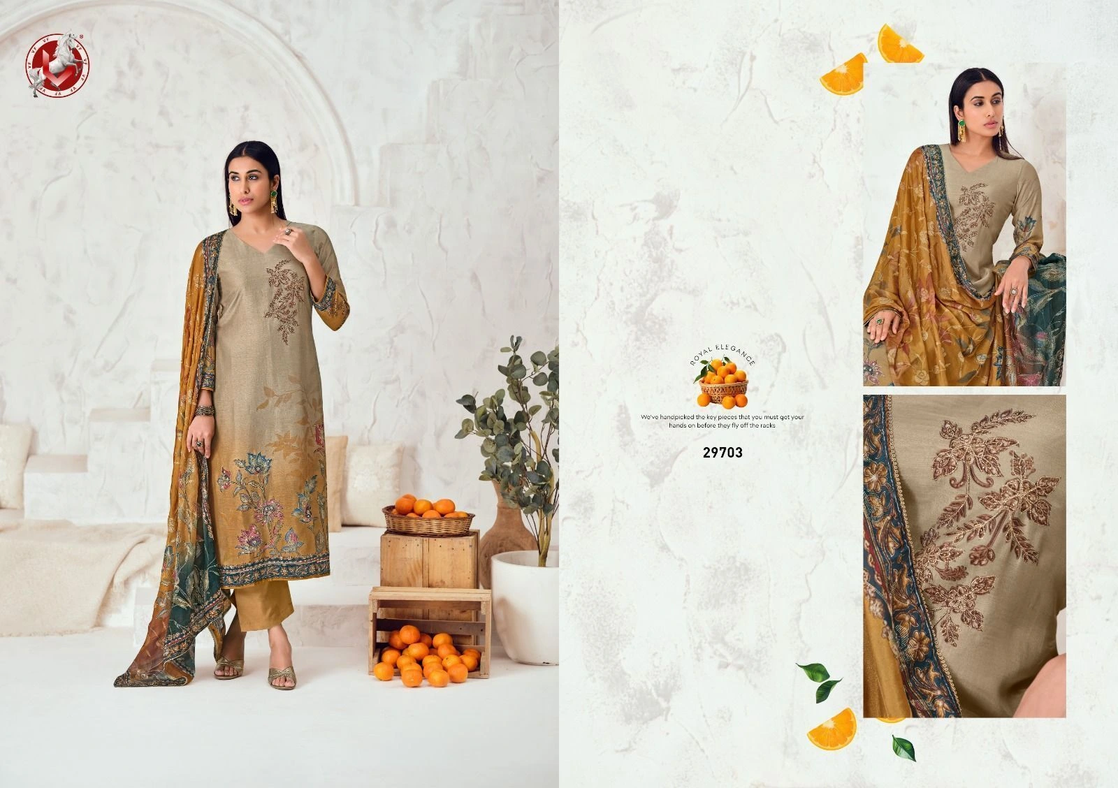 Vivek-Parina 36(Rs.2350 per piece:total 4 piece) 2
