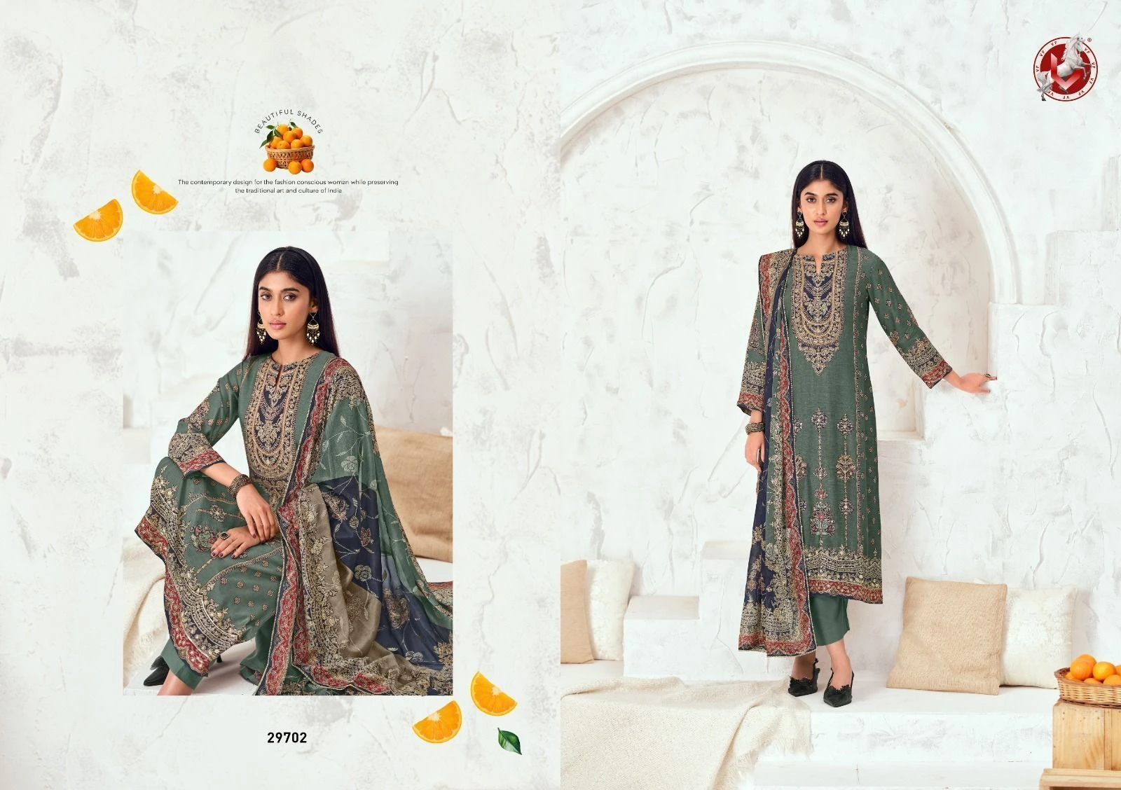 Vivek-Parina 36(Rs.2350 per piece:total 4 piece) 3