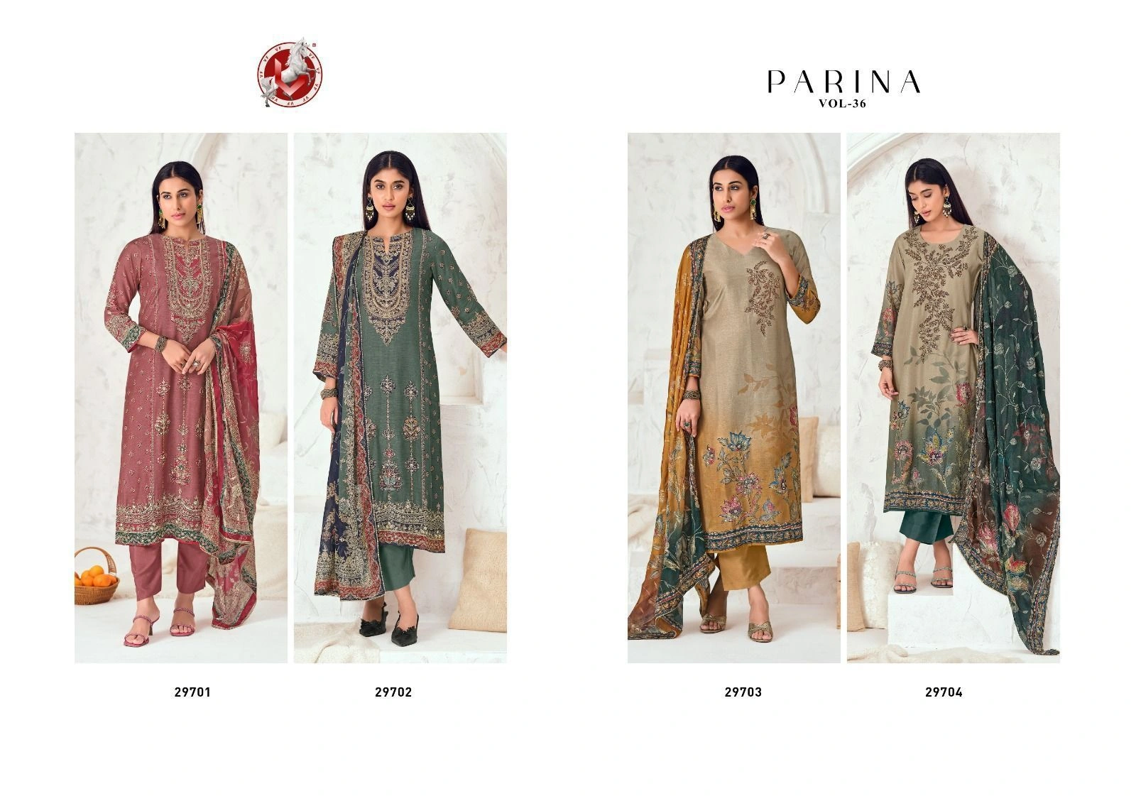 Vivek-Parina 36(Rs.2350 per piece:total 4 piece) 6