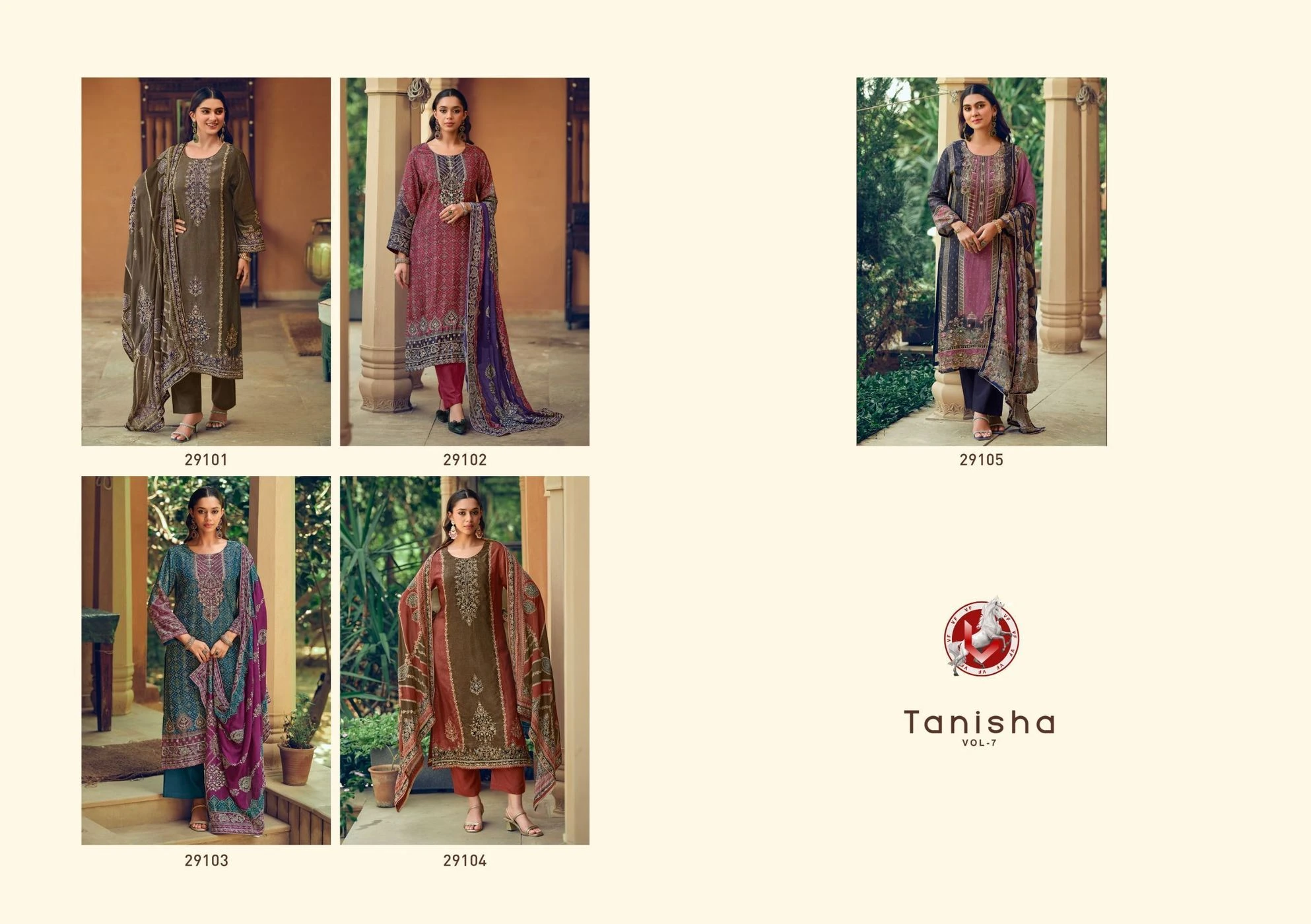 Vivek-Tanisha 7(Rs.2390 per piece:total 4 piece) 7