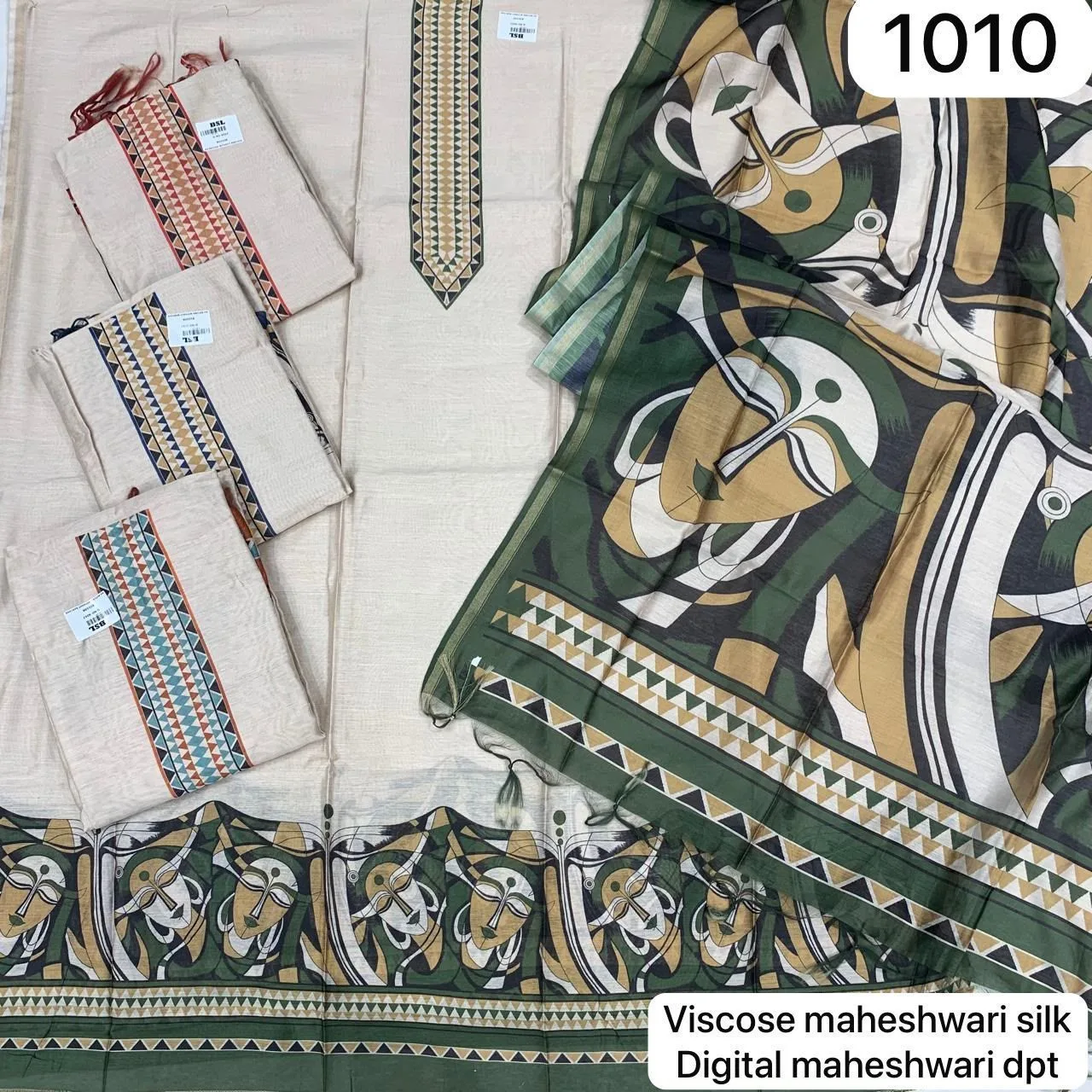 Viscose Maheshwari silk
Digital Maheshwari dpt(Rs.1010 per piece:total 4 piece)