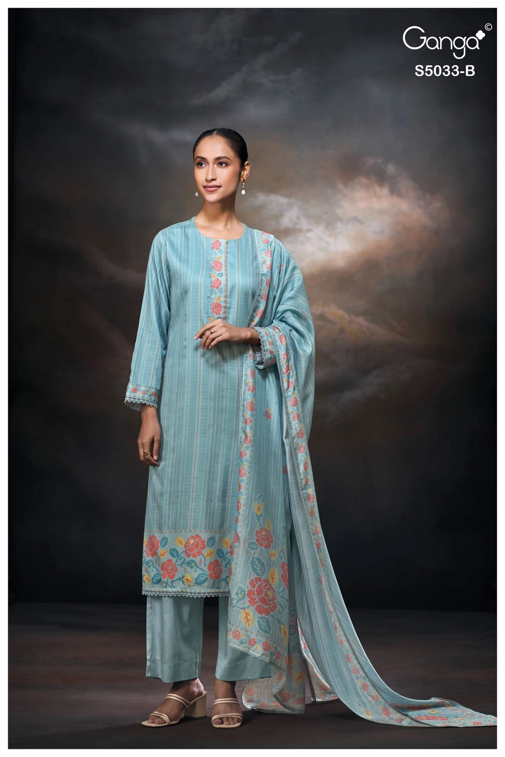 Ganga-Kenzie S5033(Rs.1760 per piece: total 4 piece) 1