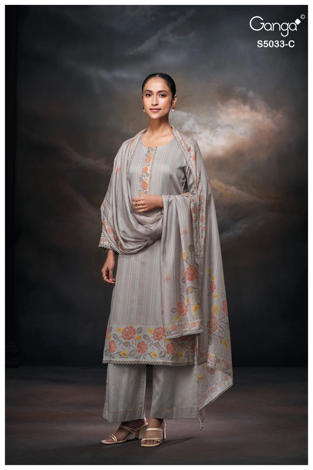 Ganga-Kenzie S5033(Rs.1760 per piece: total 4 piece) 2