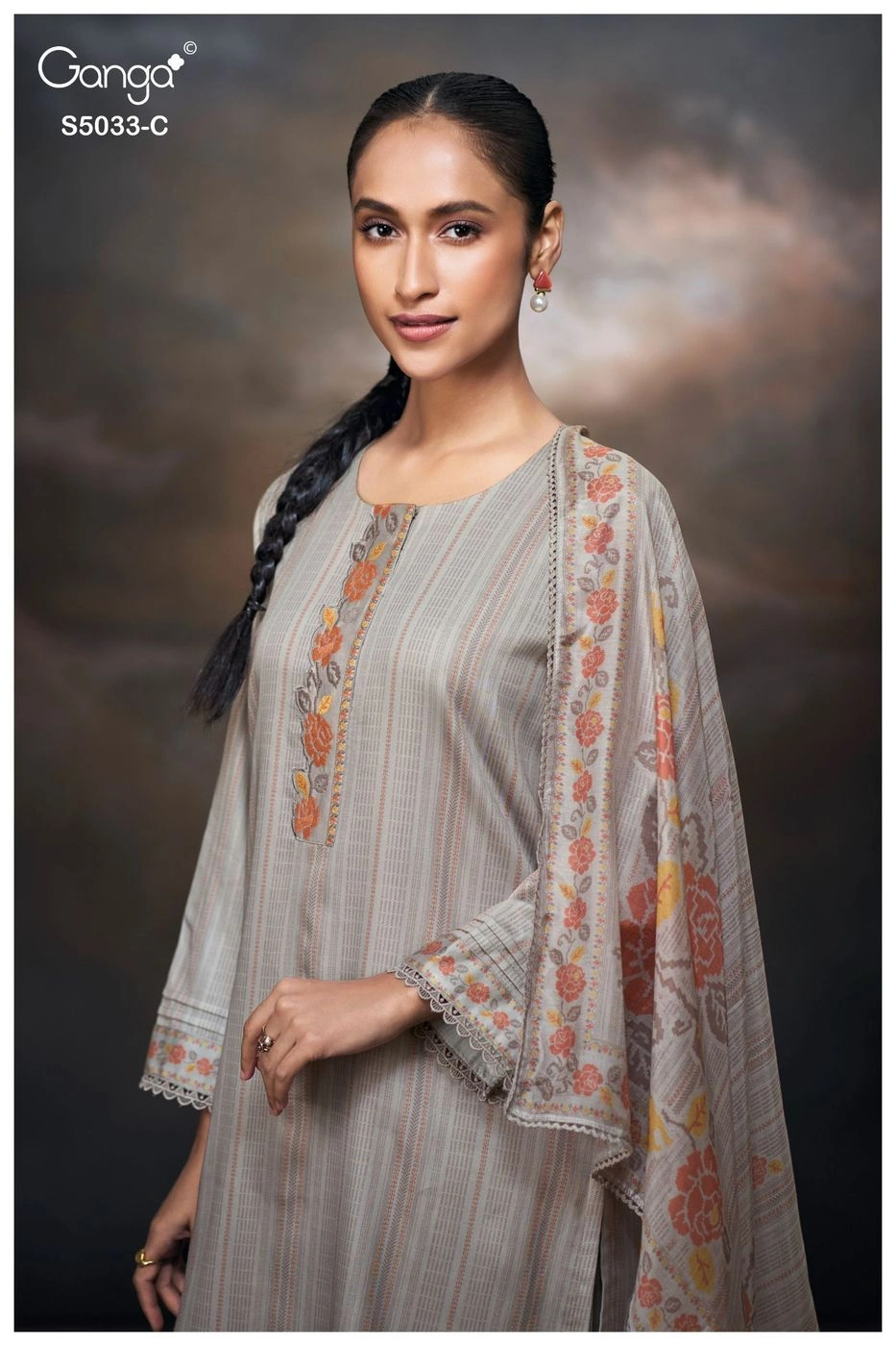 Ganga-Kenzie S5033(Rs.1760 per piece: total 4 piece) 8