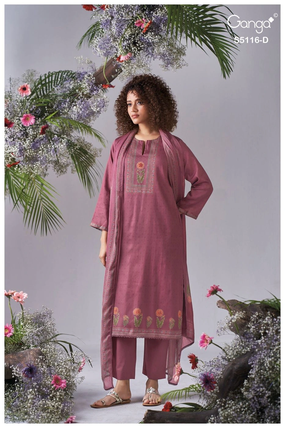Ganga-Elisia S5116(Rs.1705 per piece: total 4 piece) 1
