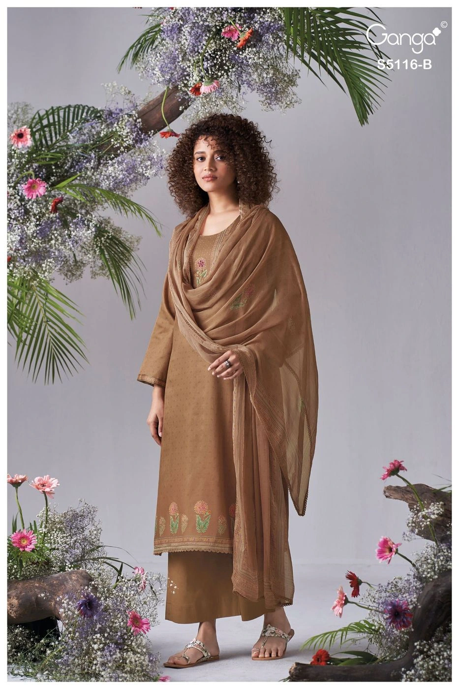 Ganga-Elisia S5116(Rs.1705 per piece: total 4 piece) 2