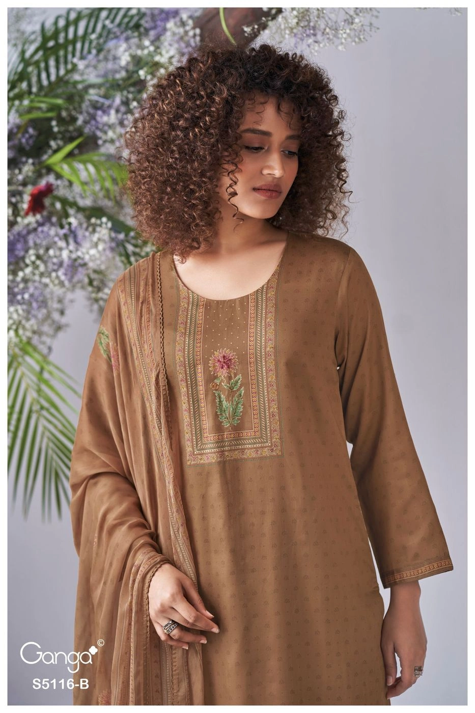 Ganga-Elisia S5116(Rs.1705 per piece: total 4 piece) 5