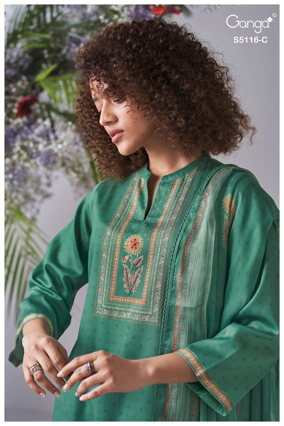 Ganga-Elisia S5116(Rs.1705 per piece: total 4 piece) 6