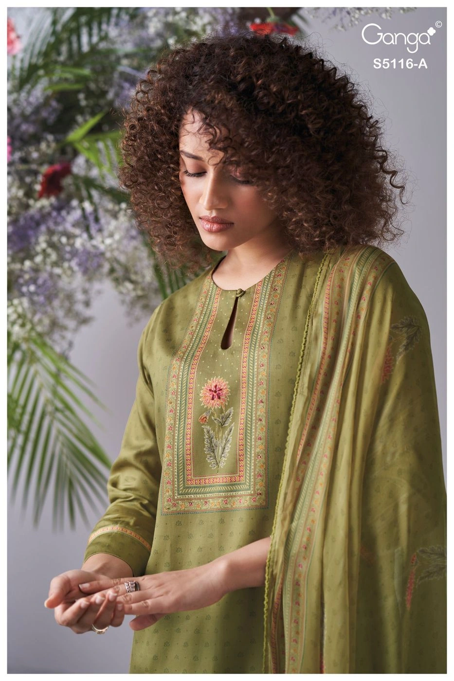 Ganga-Elisia S5116(Rs.1705 per piece: total 4 piece) 7