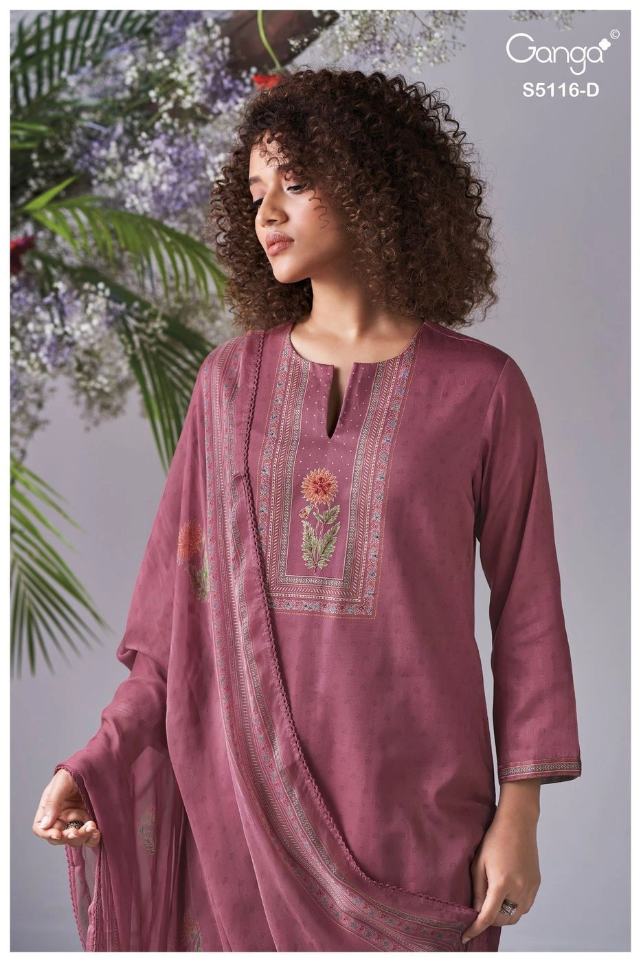 Ganga-Elisia S5116(Rs.1705 per piece: total 4 piece) 8