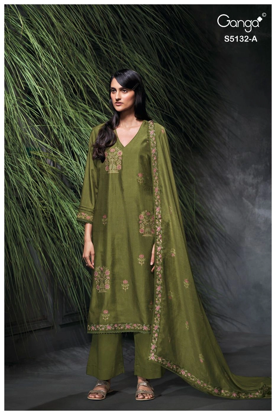 Ganga - Giulia S5132(Rs.2560 per piece: total 2 piece) 2