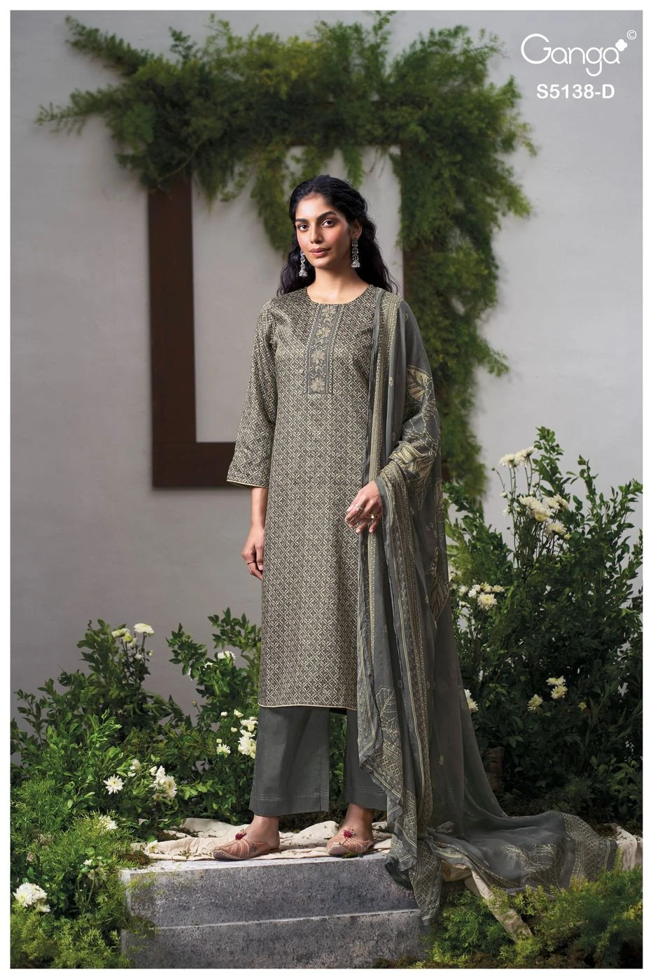 Ganga-Elnaaz S5138(Rs.1390 per piece: total 4 piece) 2