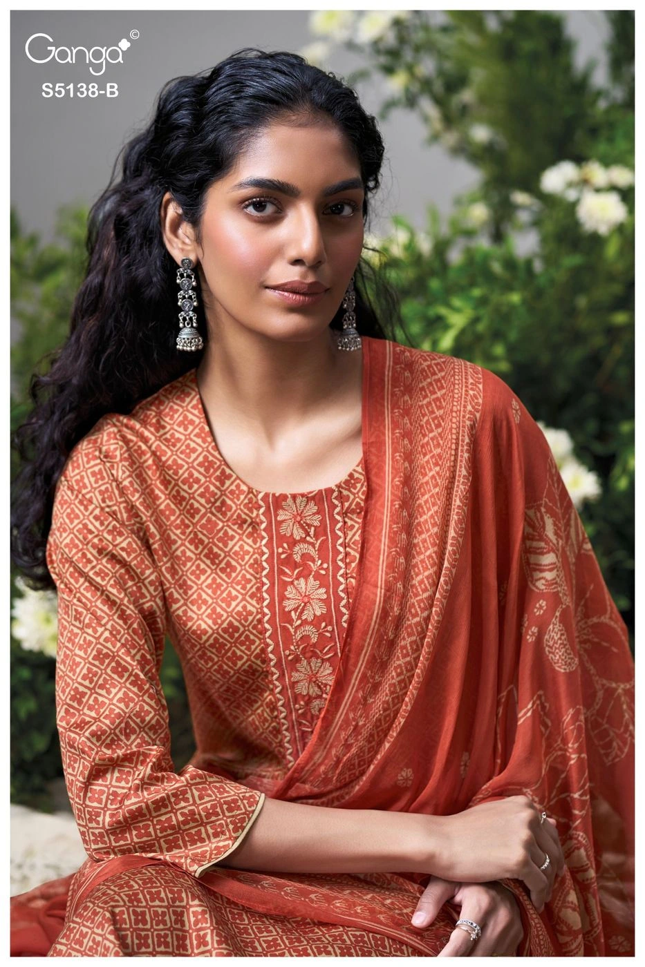 Ganga-Elnaaz S5138(Rs.1390 per piece: total 4 piece) 7