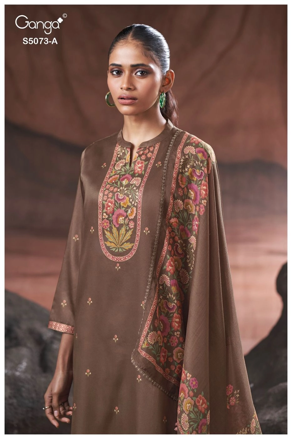 Ganga – Savela S5073(Rs.1760 per piece: total 4 piece) 3