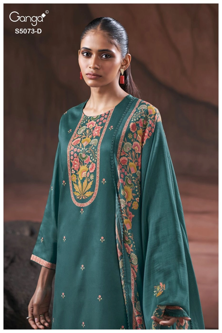 Ganga – Savela S5073(Rs.1760 per piece: total 4 piece) 7