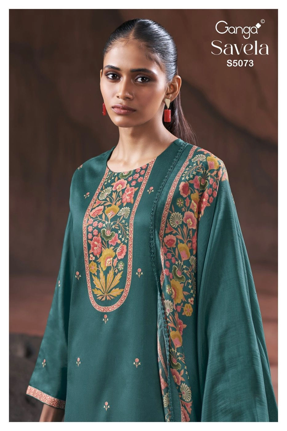 Ganga – Savela S5073(Rs.1760 per piece: total 4 piece) 9