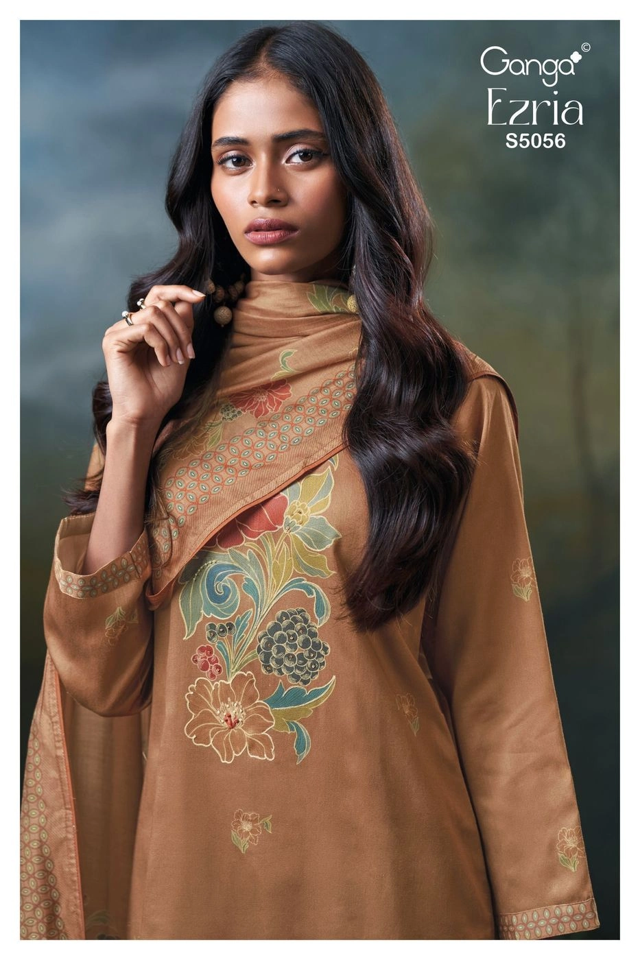Ganga – Ezria S5056(Rs.1760 per piece: total 4 piece) 1