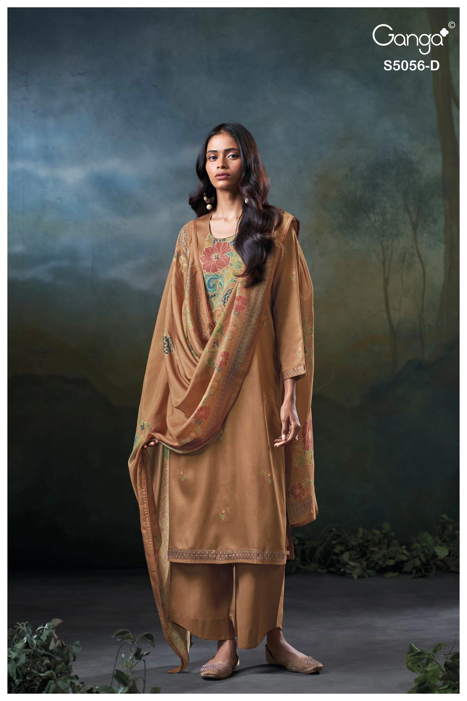 Ganga – Ezria S5056(Rs.1760 per piece: total 4 piece) 2