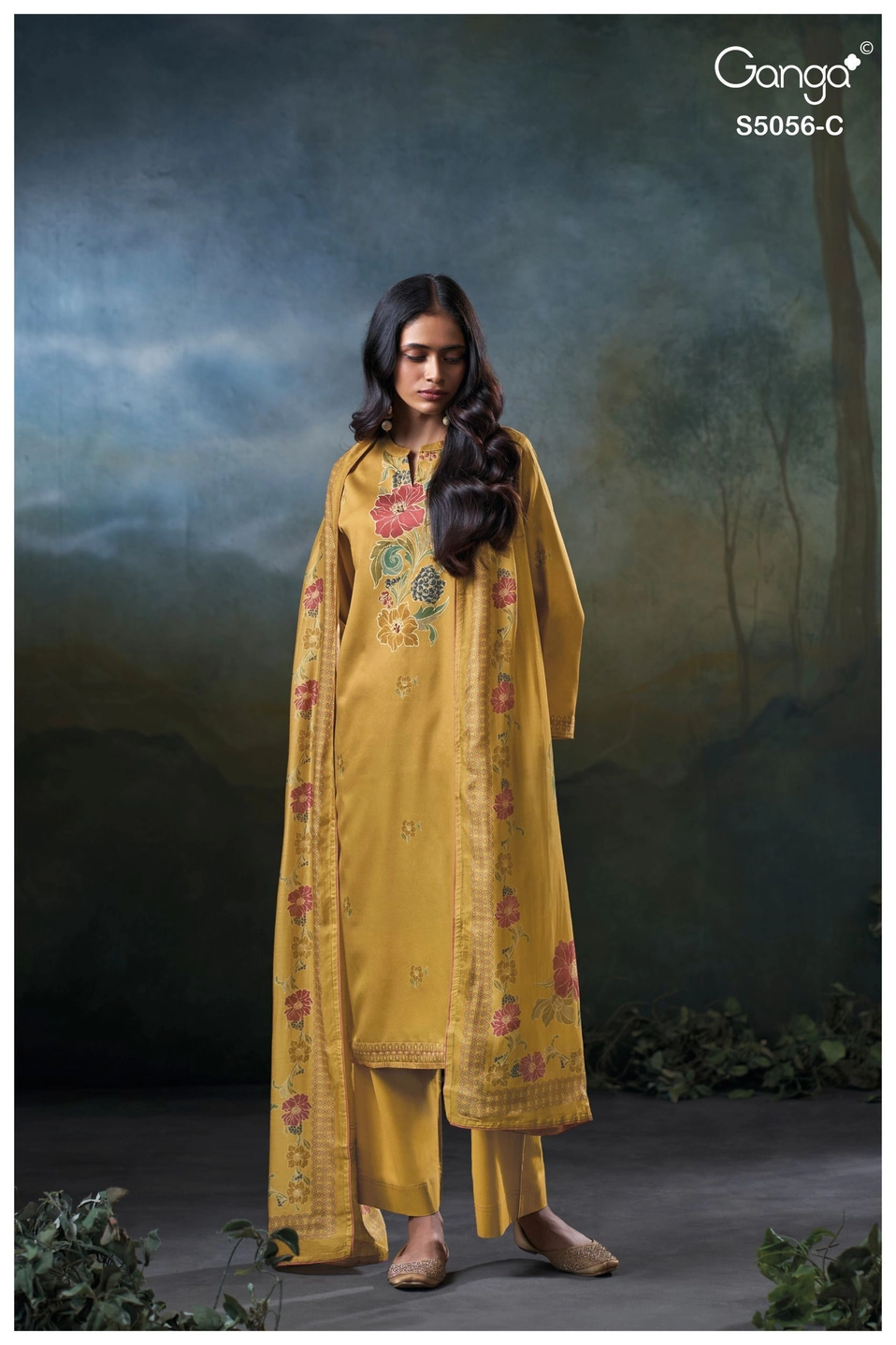 Ganga – Ezria S5056(Rs.1760 per piece: total 4 piece) 4