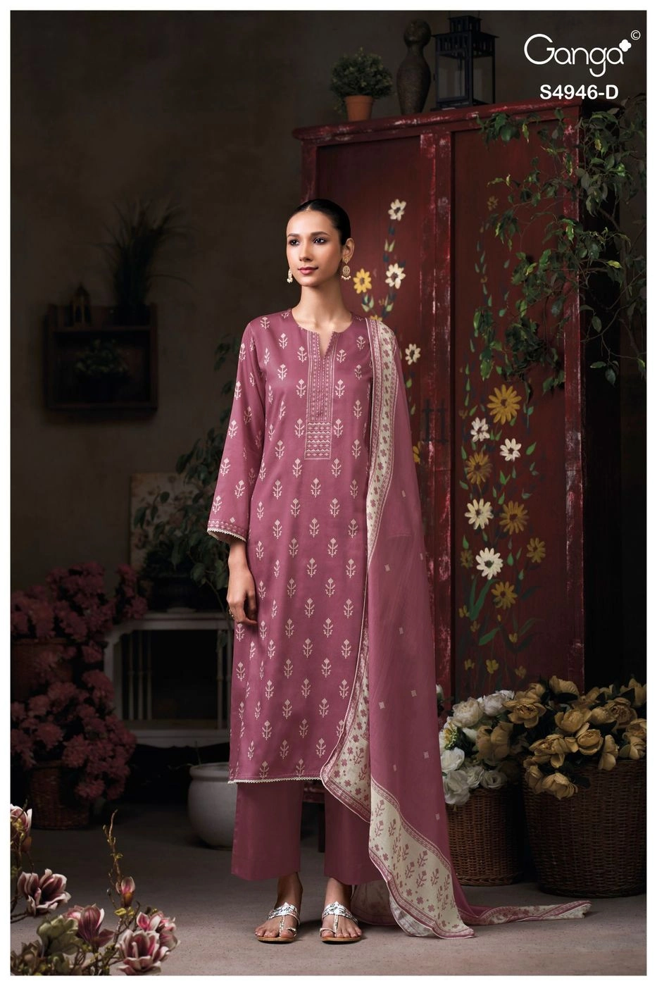 Ganga – Kairisha S4946(Rs.1760 per piece: total 4 piece) 6