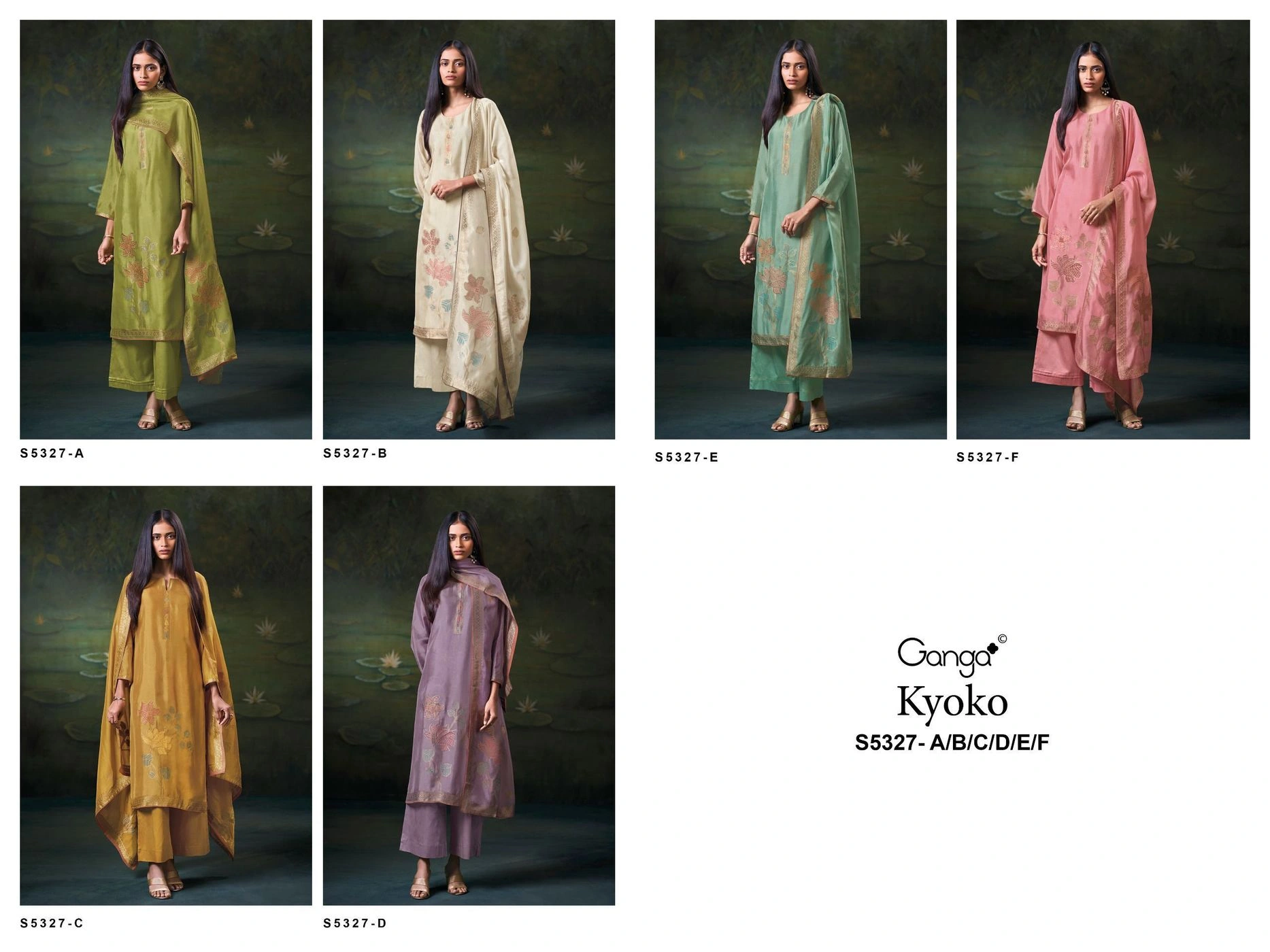 Ganga – Kyoko S5327(Rs.2165 per piece: total 6 piece) 13
