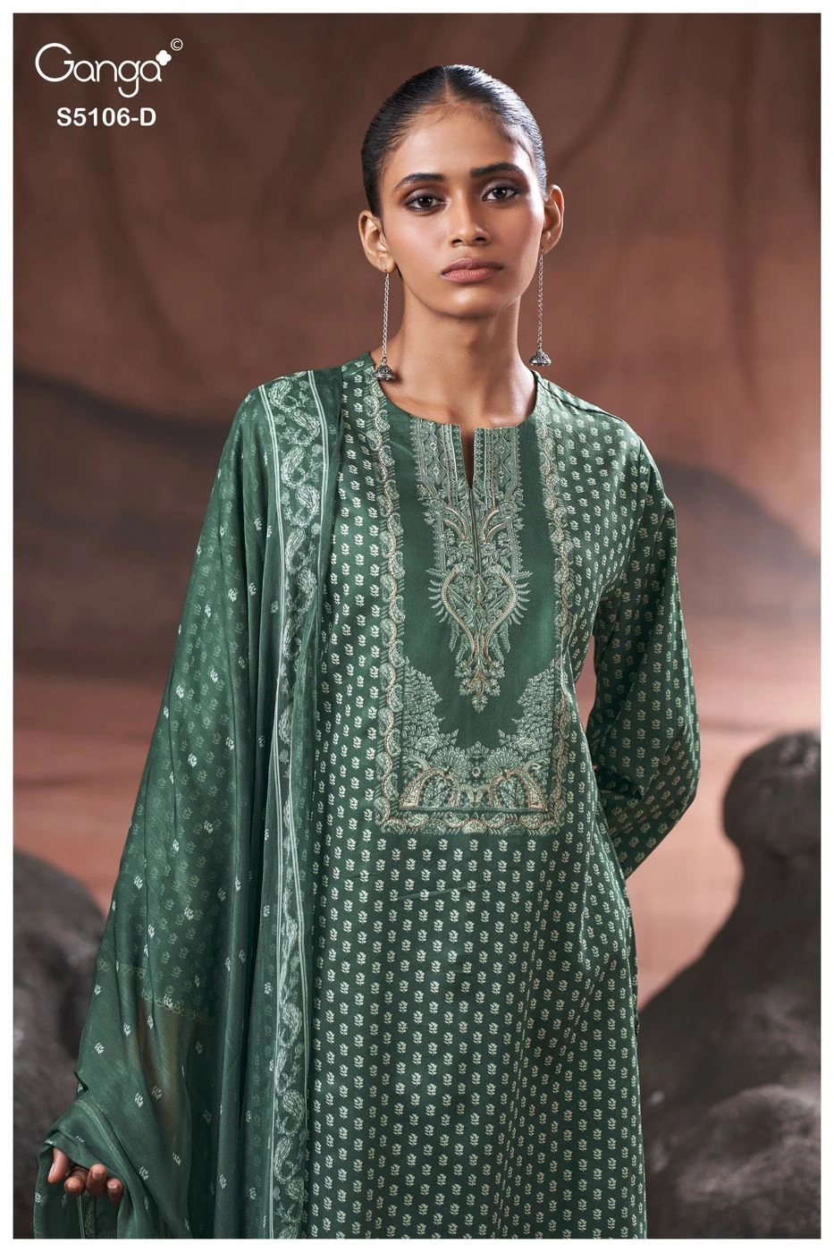 Ganga – Izzie S5106(Rs.1675 per piece: total 4 piece) 5