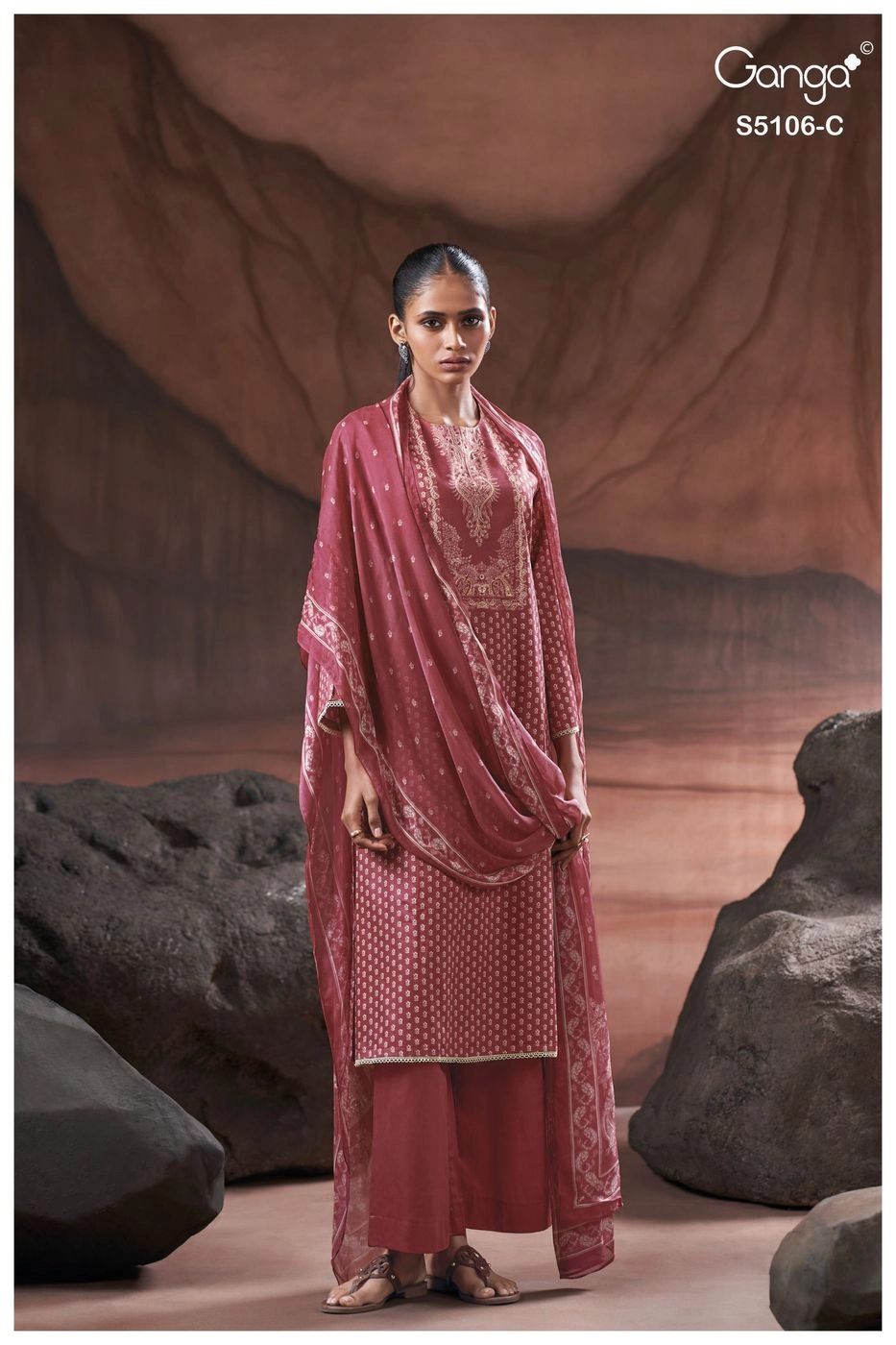Ganga – Izzie S5106(Rs.1675 per piece: total 4 piece) 8