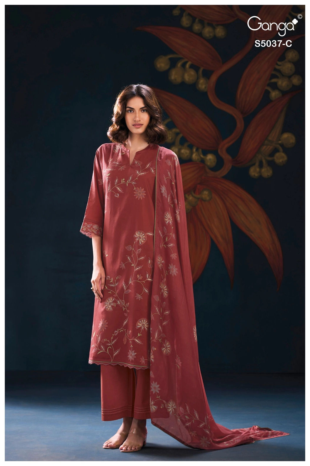 Ganga – Hailora S5037(Rs.1760 per piece:total 4 piece) 2
