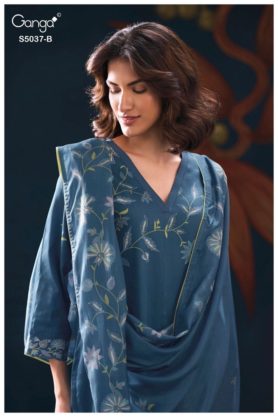 Ganga – Hailora S5037(Rs.1760 per piece:total 4 piece) 5