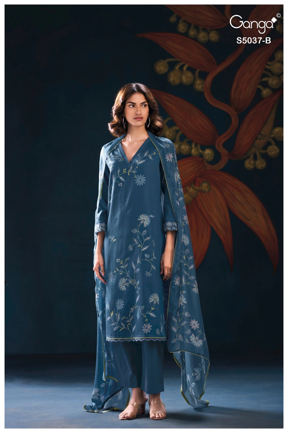 Ganga – Hailora S5037(Rs.1760 per piece:total 4 piece) 6